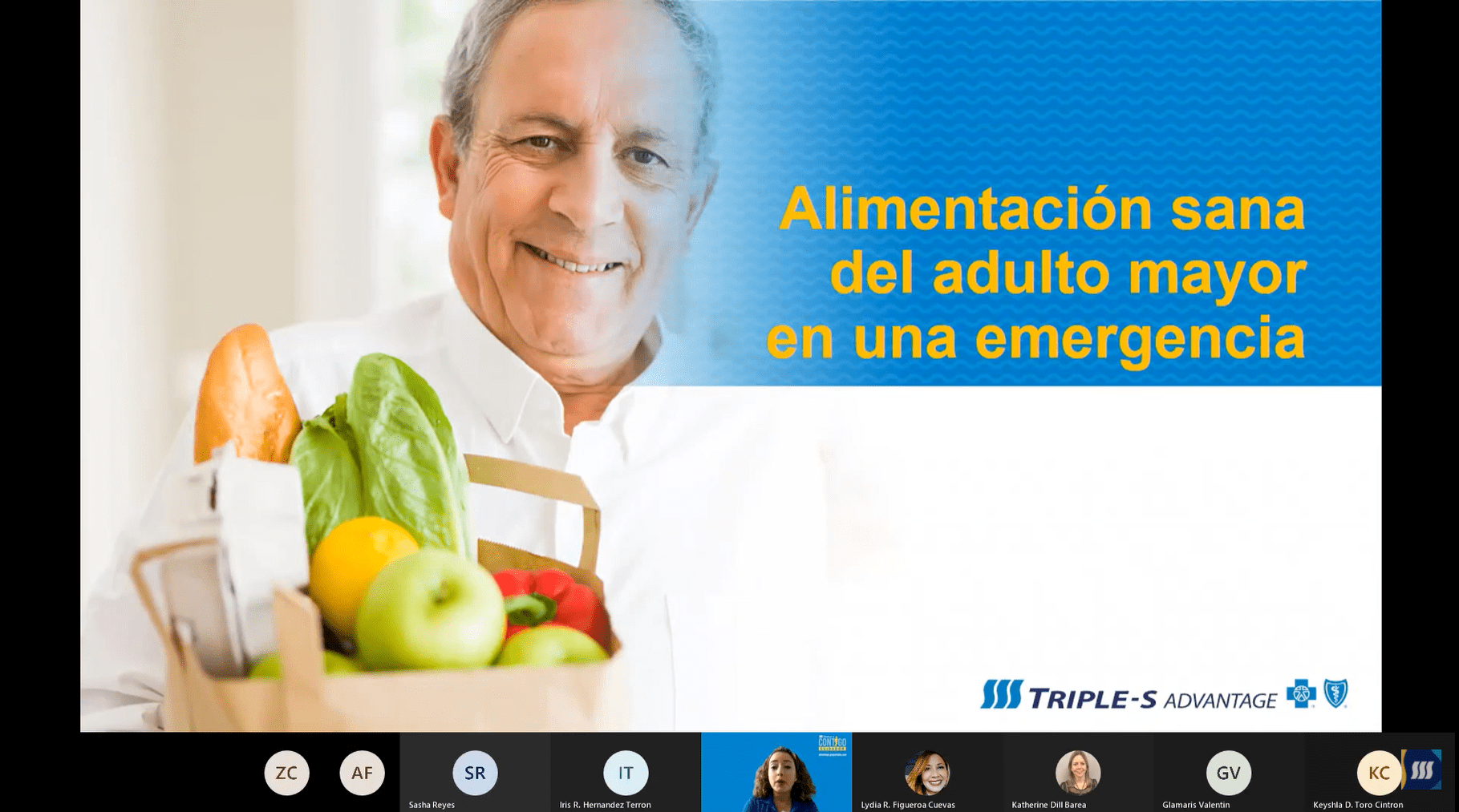 Healthy Eating for the Eldery in an Emergency
